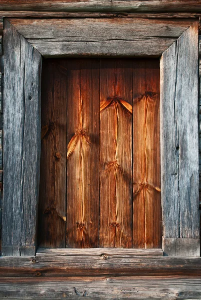 Détail de la porte d'une maison antique ukrainienne typique — Photo