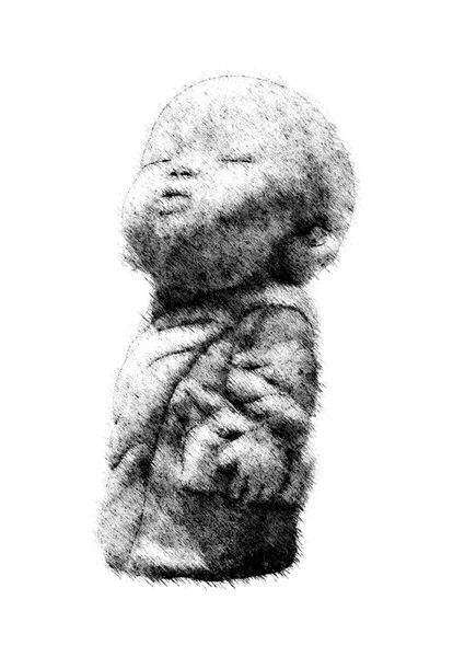 Child monk — Stock Photo, Image