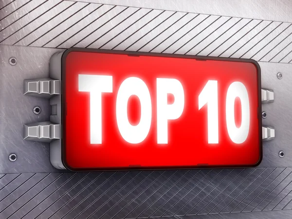 "top 10" — Stock Photo, Image