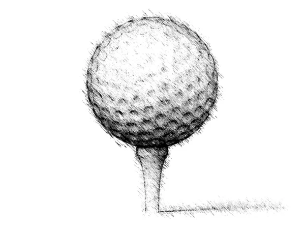 Golfball — Stock fotografie