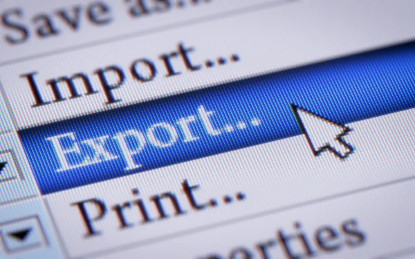 Export — Stockfoto