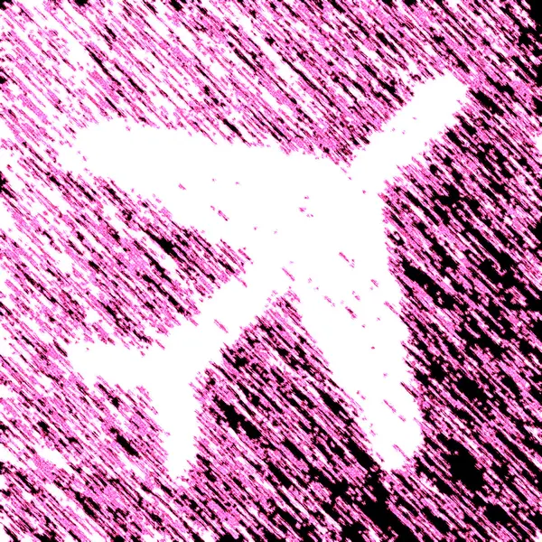 Vliegtuigicoon — Stockfoto