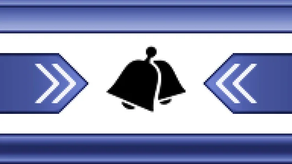 Pictogram van de computer op het scherm — Stockfoto