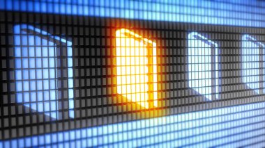 Kitap simgesi ekranda