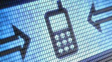 ekrandaki telefon simgesi