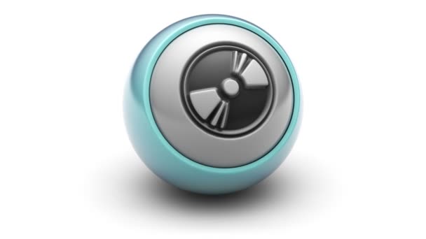 Disk icon on the ball.
