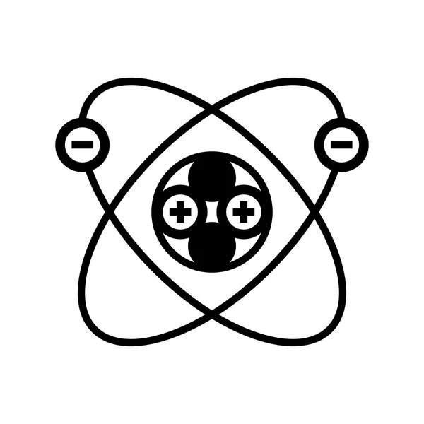 Circuito electrónico del átomo — Archivo Imágenes Vectoriales