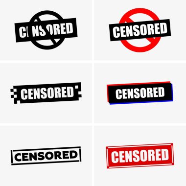 Sansürlü etiket kümesi