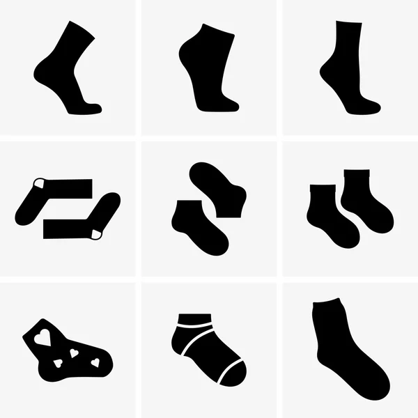 Ensemble de chaussettes — Image vectorielle