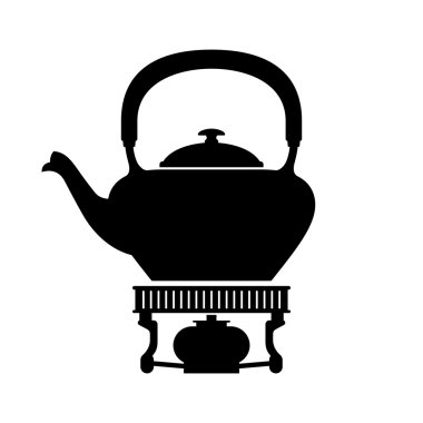 Eski su ısıtıcı, gölge resim