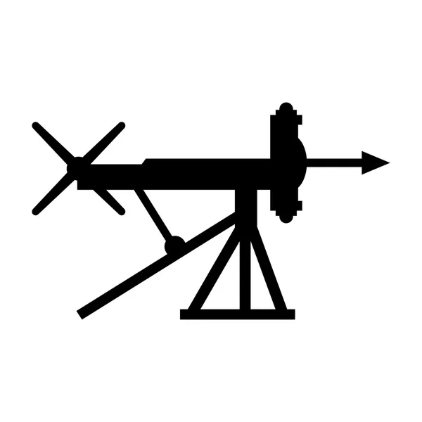 Ballista, immagine ombra — Vettoriale Stock