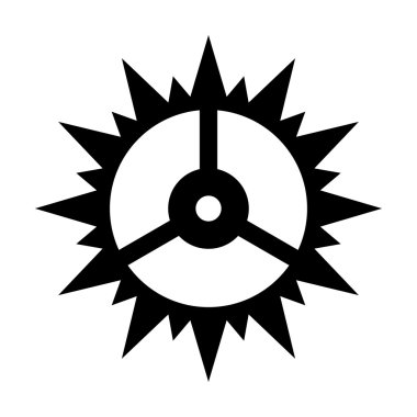 Saat karikatür, gölge resim