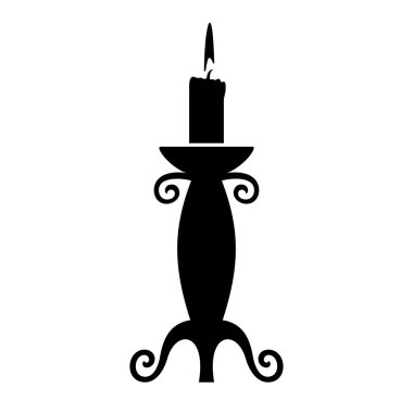 Şamdan, gölge resim