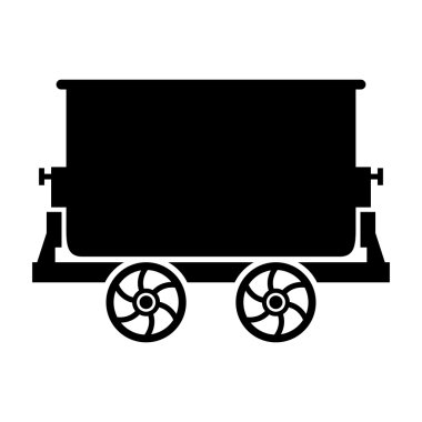 Maden arabası, gölge resim