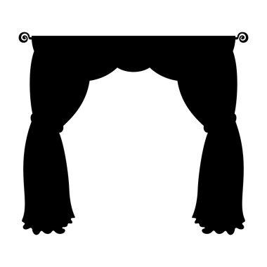 Perde, gölge resim