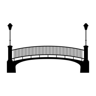 Park köprü, gölge resim