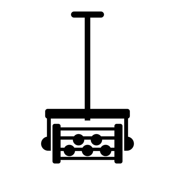 Газонокосильщик push іграшка — стоковий вектор