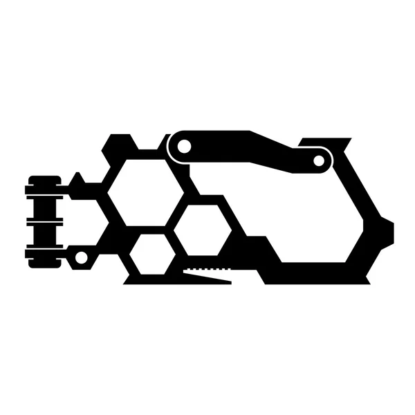 Karabiner für ein Seil — Stockvektor