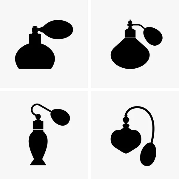 Pulverizadores con perfume — Vector de stock