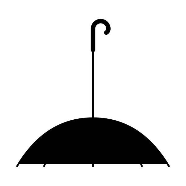 Parapluie pour animaux de compagnie, image d'ombre — Image vectorielle