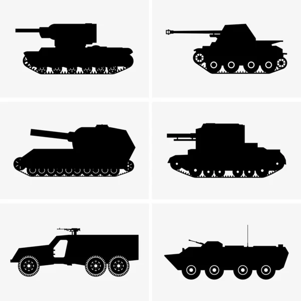 Tanks — Stock Vector