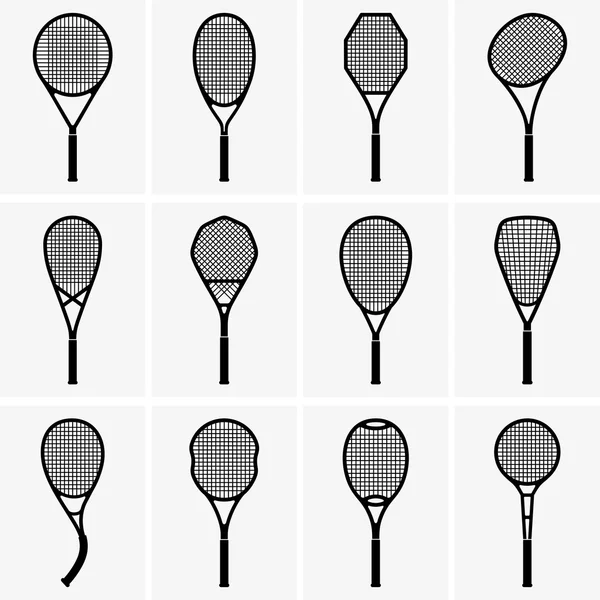 Raquetas de tenis — Archivo Imágenes Vectoriales