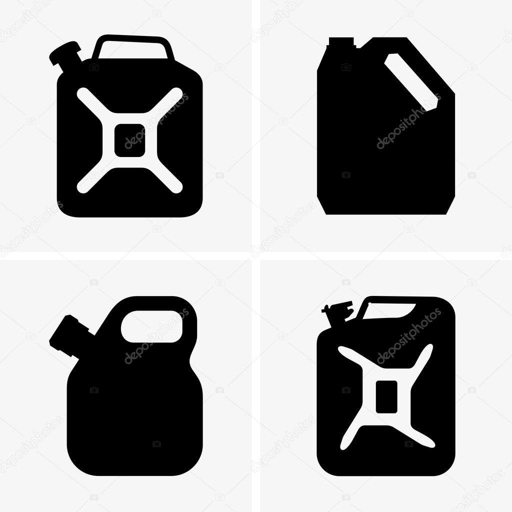 Gasoline cans (shade pictures)