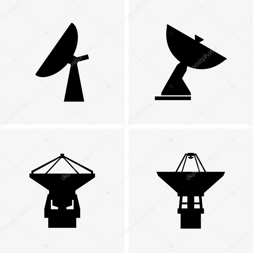Radio telescopes ( shade pictures )