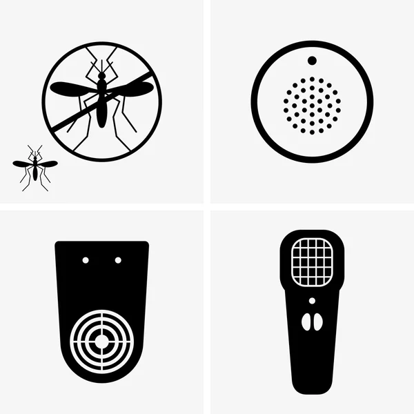 Repelente elétrico de mosquitos — Vetor de Stock