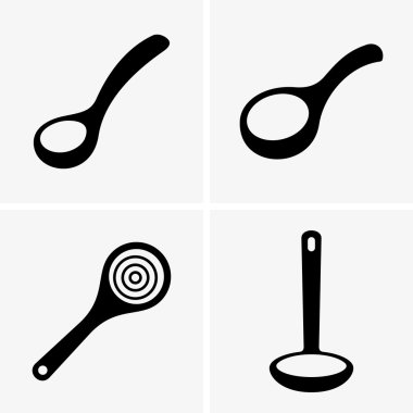 Çorba Kepçeler (gölge resimleri)