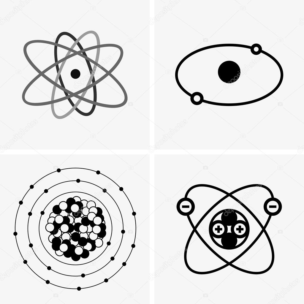 Atomic nucleus and electron