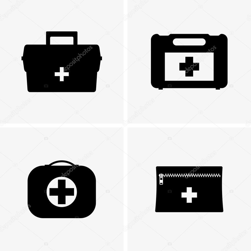 First aid kits (shade pictures)