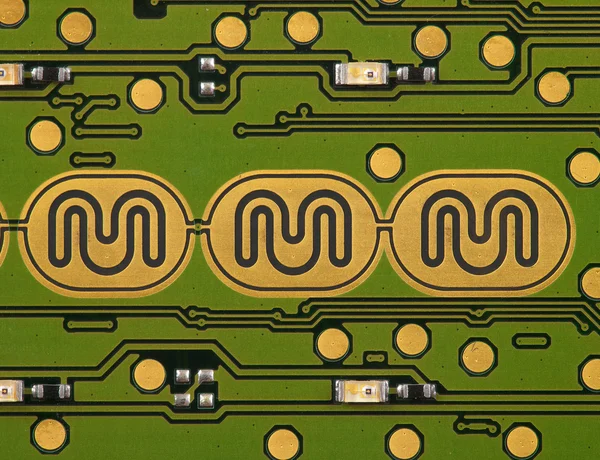 Altın kaplama dokunma yastıkları