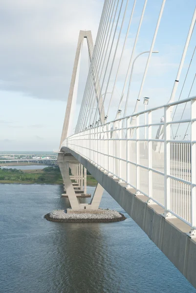 Arthur Ravenel Bridge in Charleston, South Carolina — Stock Photo, Image