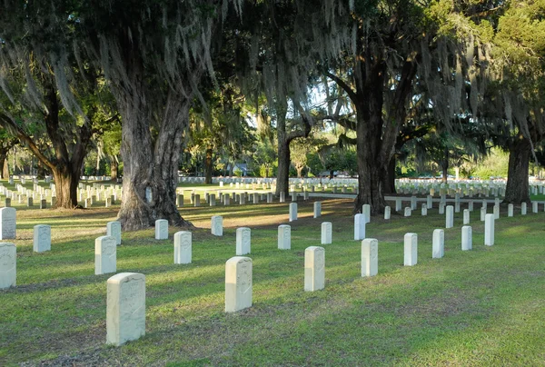 Beaufort National Cemetery — Stock Photo, Image
