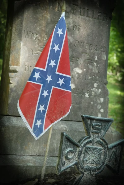 Grave confederado — Fotografia de Stock