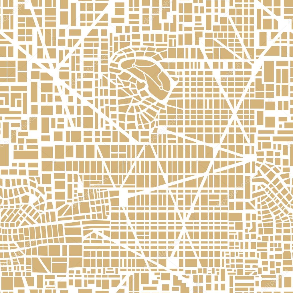 Seamless map  city plan