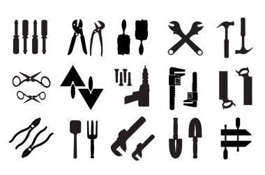 Set retro İnşaat aleti