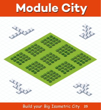 Ağaçlar ile ülke park