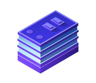 Gece şehir binası apartman dairesi gökdelen mimarisi