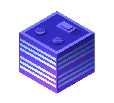 Gece şehir binası apartman dairesi gökdelen mimarisi