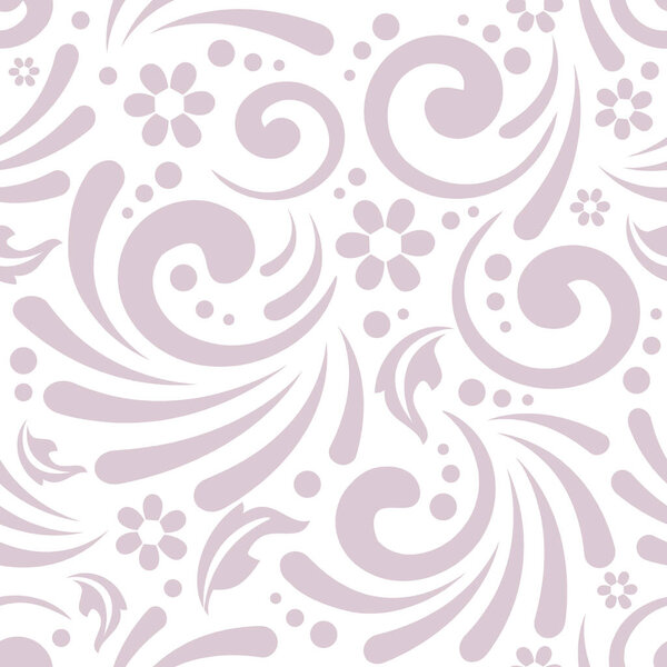 Floral seamless background for presentations, creativity