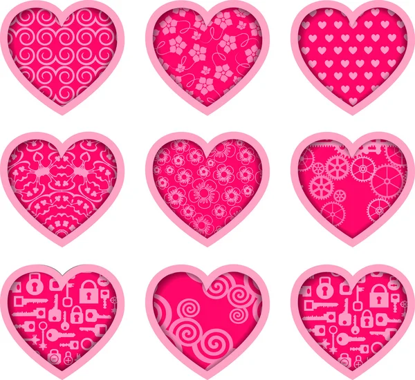 Valentines  icons — Stock Vector