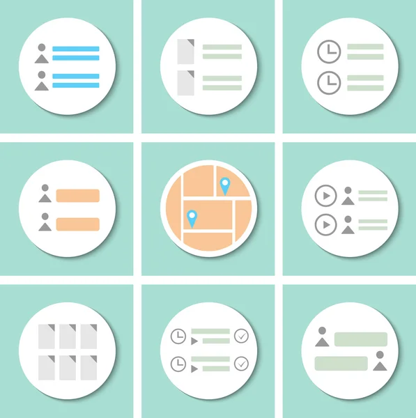 Interfaz para diseñar — Archivo Imágenes Vectoriales