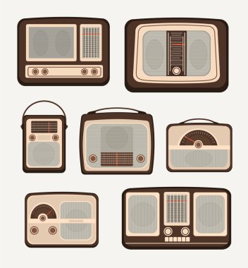 Retro teknoloji radyo