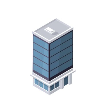 İstihbarat binası gökdelen mimarisi bir teknoloji iş donanımı düz stil kentsel illüstrasyon fikridir.