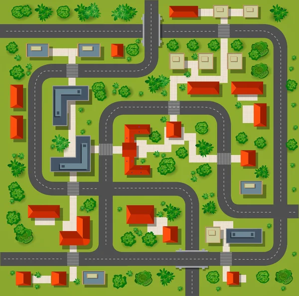 Üstten Görünüm Haritası