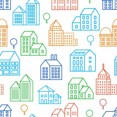 Şehir çizgi kesintisiz