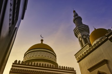 Ulu Cami günbatımı