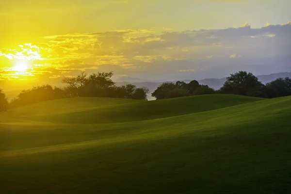 Golfsonnenaufgang — Stockfoto